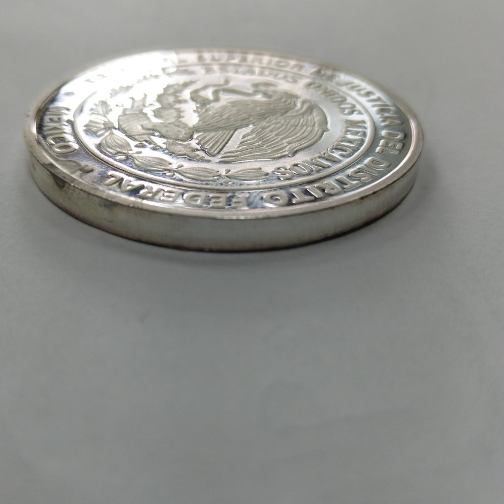 MEDALLA CONMEMORATIVA PLATA 50 GRMS (SEMINUEVO)