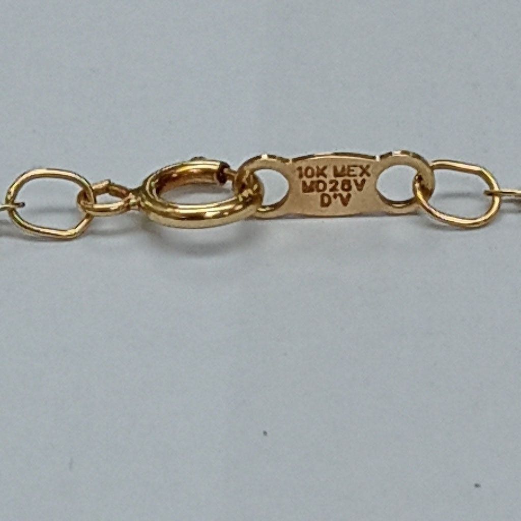 CADENA, CRUZ ORO 10 K 1.7 GRMS (SEMINUEVO)