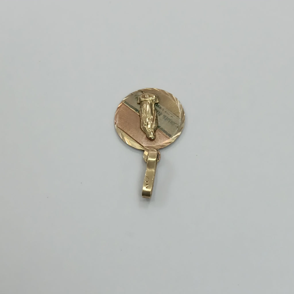 MEDALLA PERSONAL ORO 10 K 0,90 GRMS (SEMINUEVO)