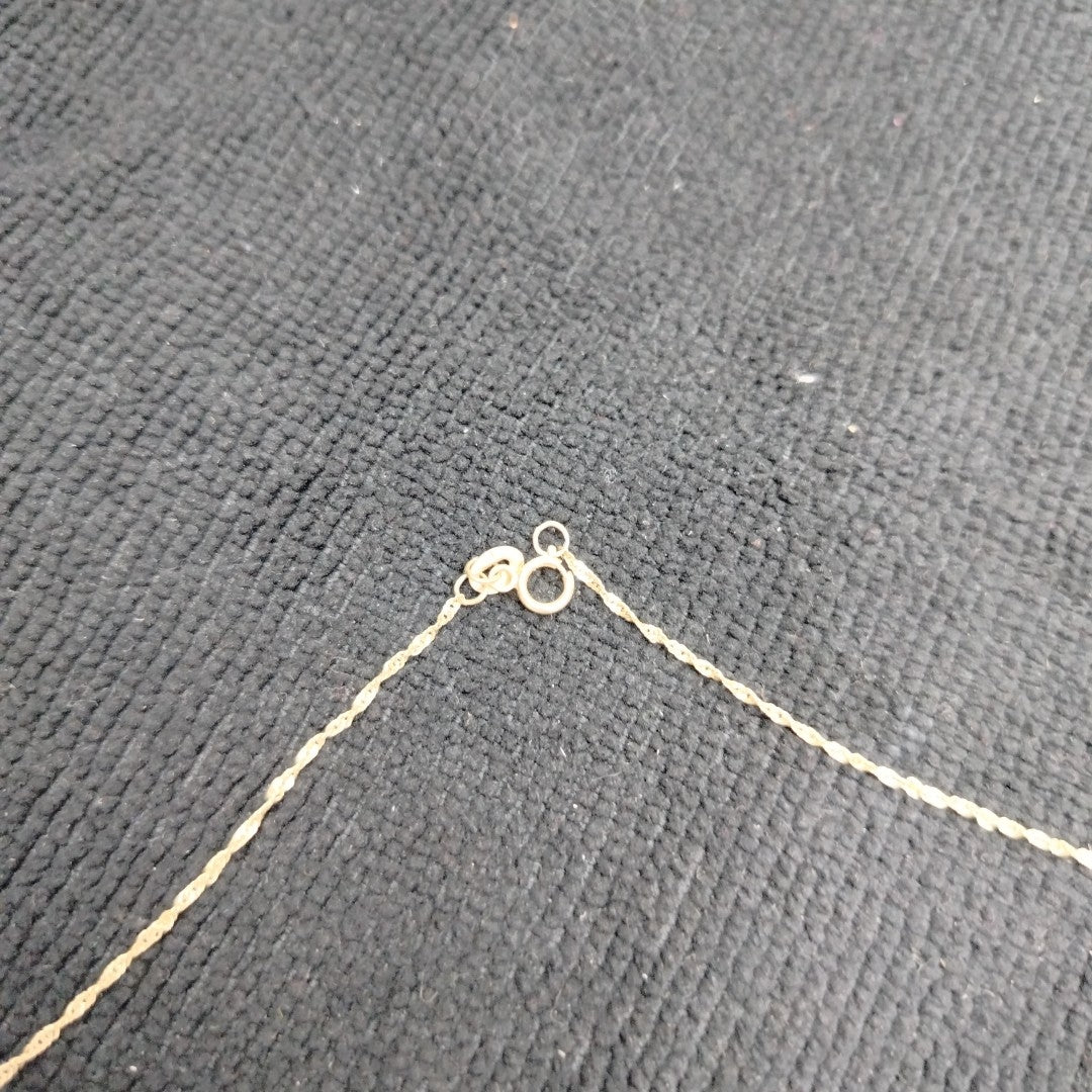 CADENA, MEDALLA RELIGIOSA ORO 10 K 2.1 GRMS (SEMINUEVO)