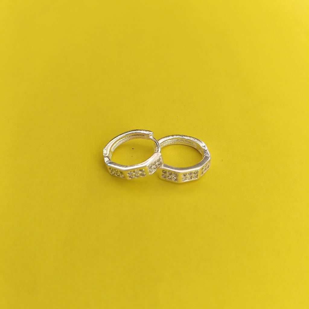 ARRACADAS C/CIRCONIAS PLATA .925 2.5 GR (NUEVO)