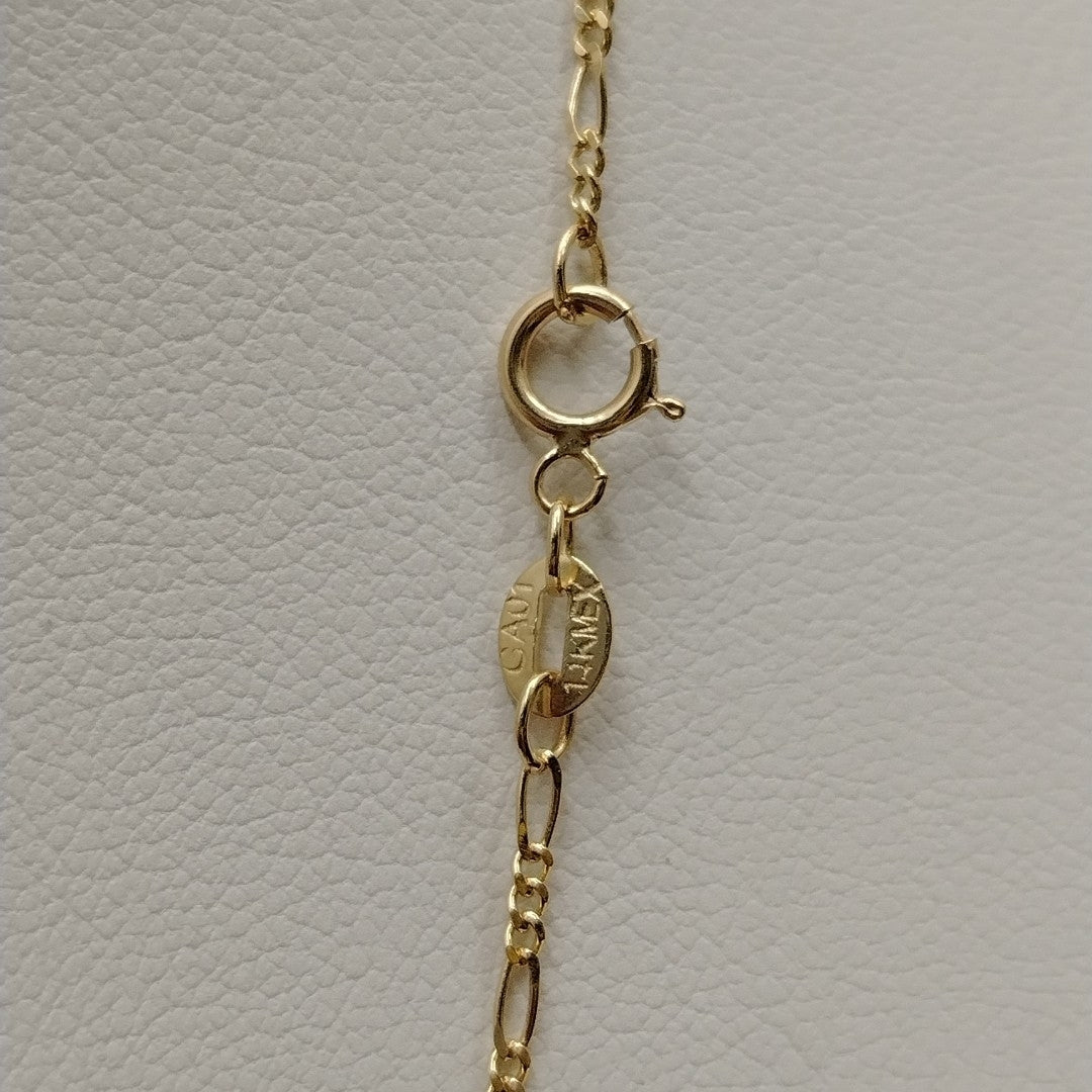 CADENAS TEJIDO 3X1 ORO 14K 55 CM 2.7 GR (NUEVO)