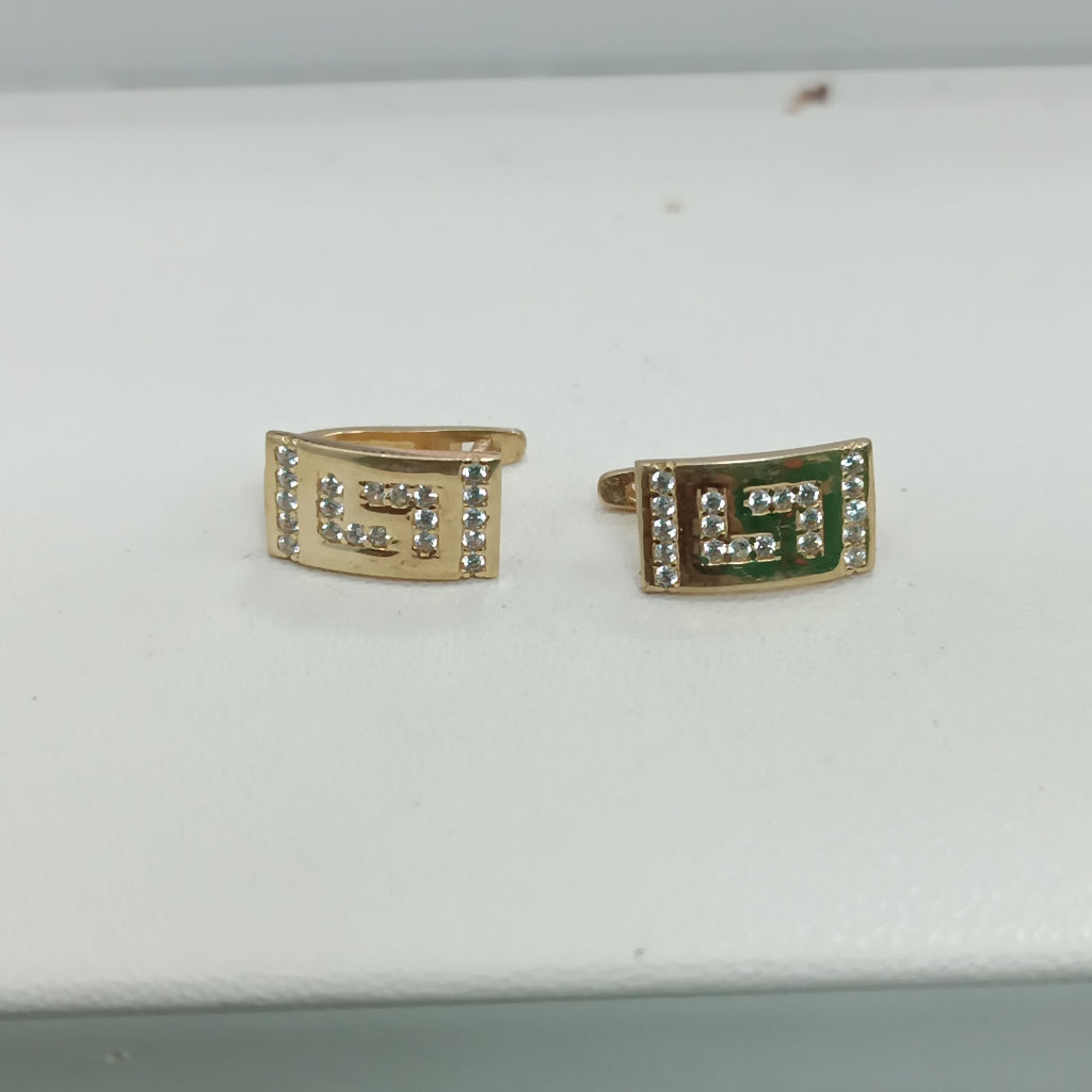 BROQUELES ORO 14K 2.4 (NUEVO)