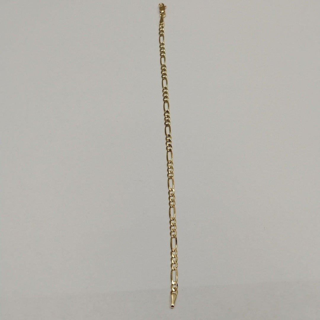 PULSERAS 3X1 ORO 14K 18 CM 2.8 GR (NUEVO)