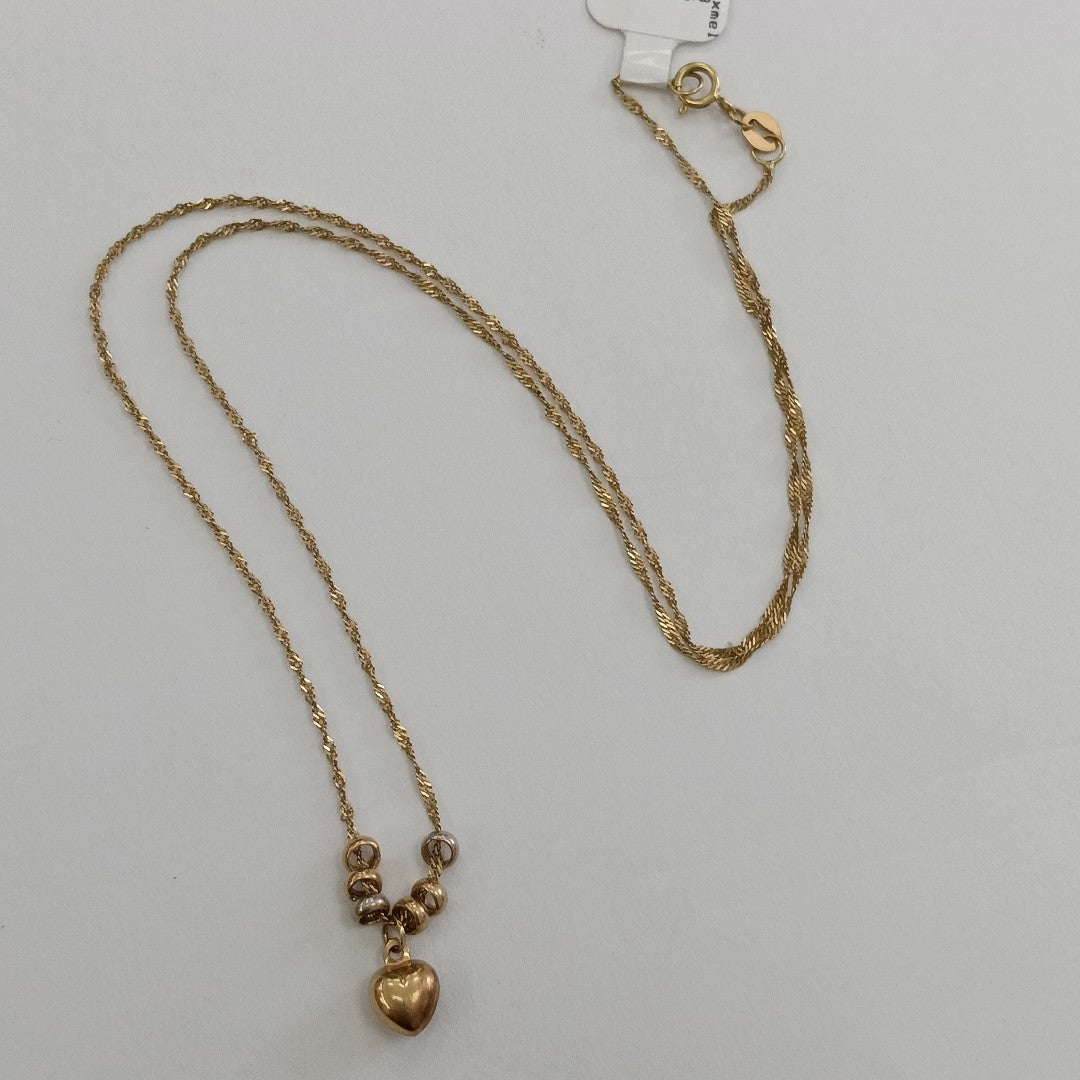 CADENA,DIJE ORO 10 K 1,50 GRMS (SEMINUEVO)