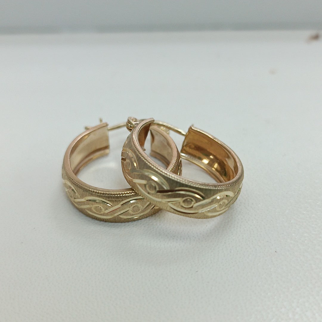 ARETES ARRACADAS ORO 10K 2.7 GR (NUEVO)