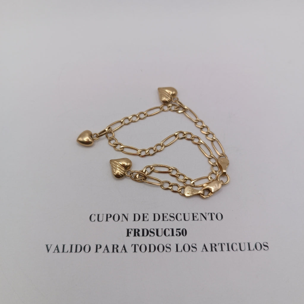 PULSERA ORO 10 K 4,60 GRMS (SEMINUEVO)