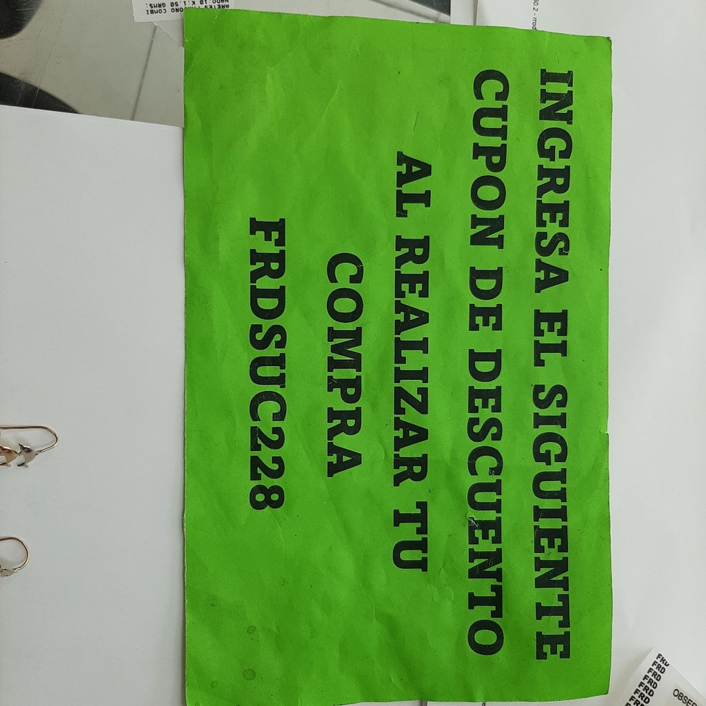 ARETES PAR ORO COMBINADO 10 K 1,50 GRMS (SEMINUEVO)