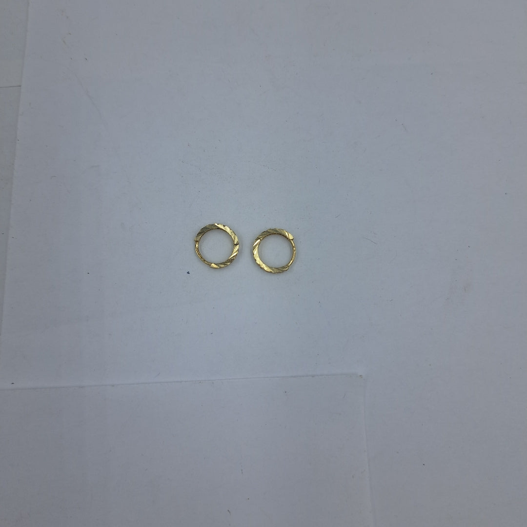 ARRACADAS PAR ORO 10 K 0.9 GRMS (SEMINUEVO)