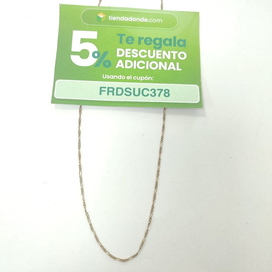 CADENA ORO 10 K 1,80 GRMS (SEMINUEVO)