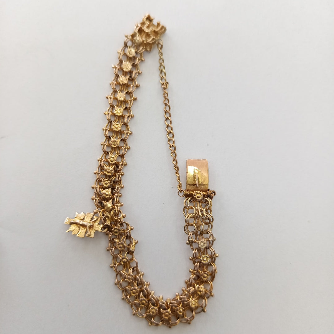 PULSERA ORO 10 K 14.2 GRMS (SEMINUEVO)