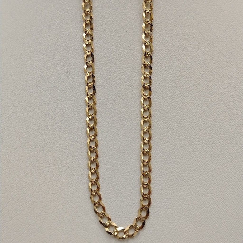 CADENA BARBADA 7.9G 55 CM 14K (NUEVO)