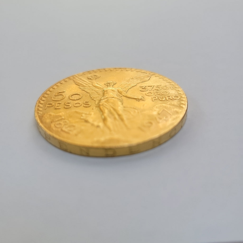 K1 41.6 GRMS 21 K IDENTIFICACIÓN MONEDA NOMINATIVA MONEDAS PESOS 50 PESOS (SEMINUEVO)
