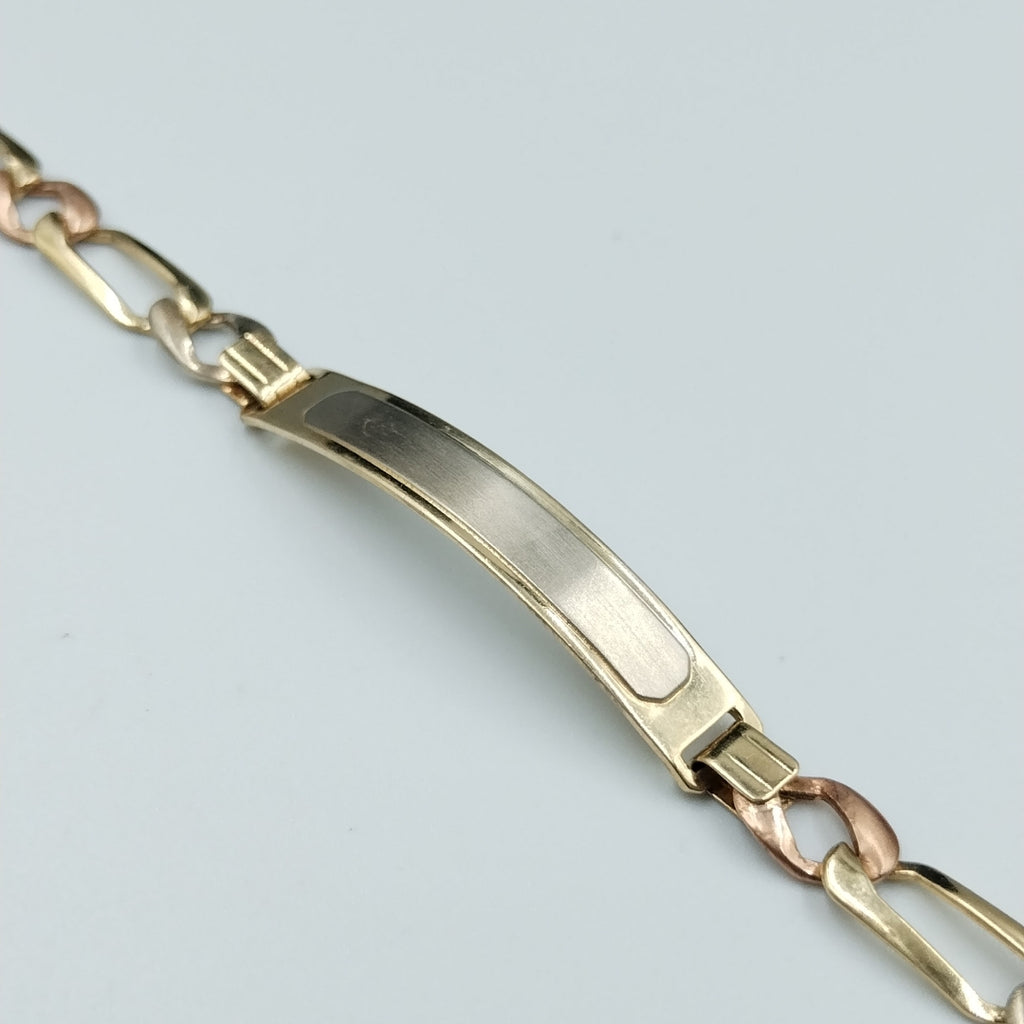 ESCLAVA ORO,ORO COMBINADO 14 K 9,10 GRMS (SEMINUEVO)