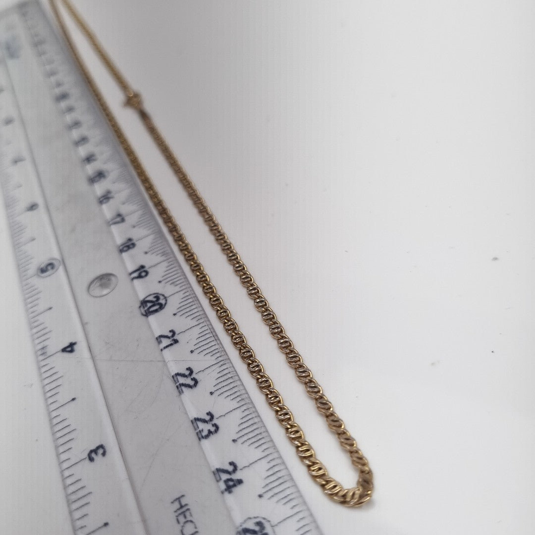 CADENA ORO 10 K 3.5 GRMS (SEMINUEVO)