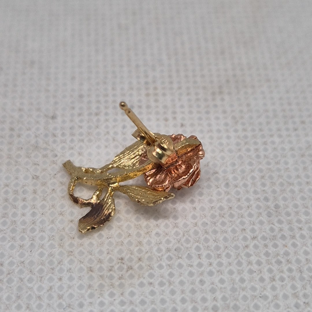 ARETES PAR ORO 14 K 2,80 GRMS (SEMINUEVO)