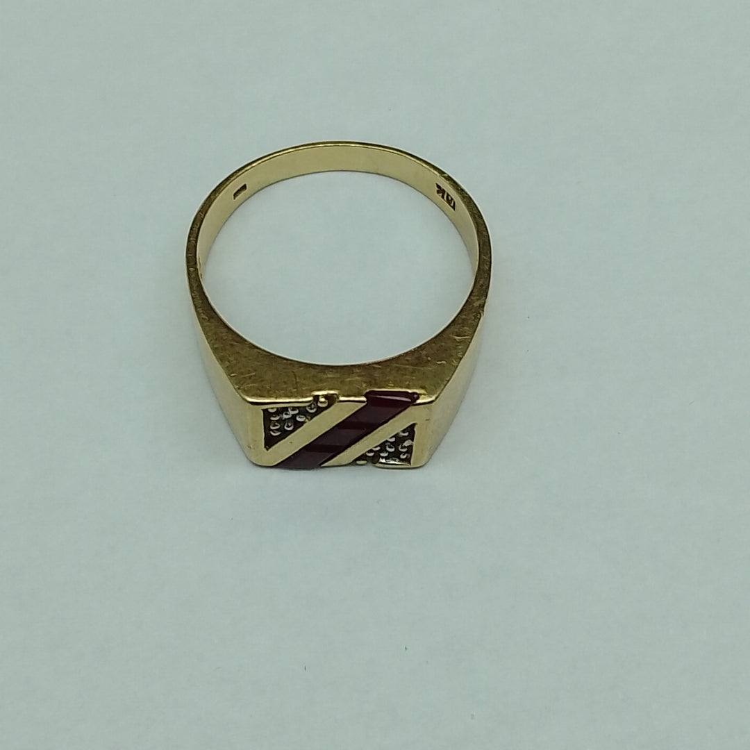 ANILLO ORO 10 K 6.4 GRMS (SEMINUEVO)