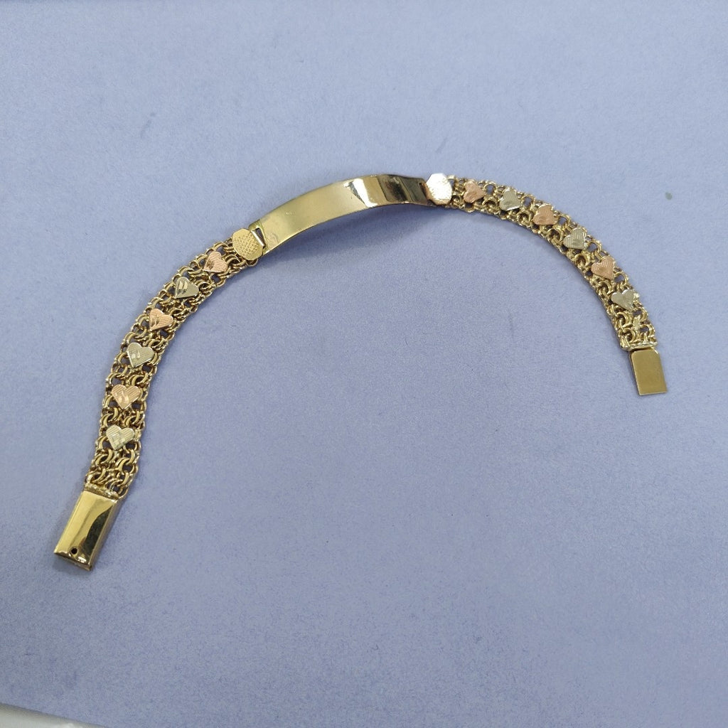 ESCLAVA ORO, ORO COMBINADO 10 K 11.7 GRMS (SEMINUEVO)