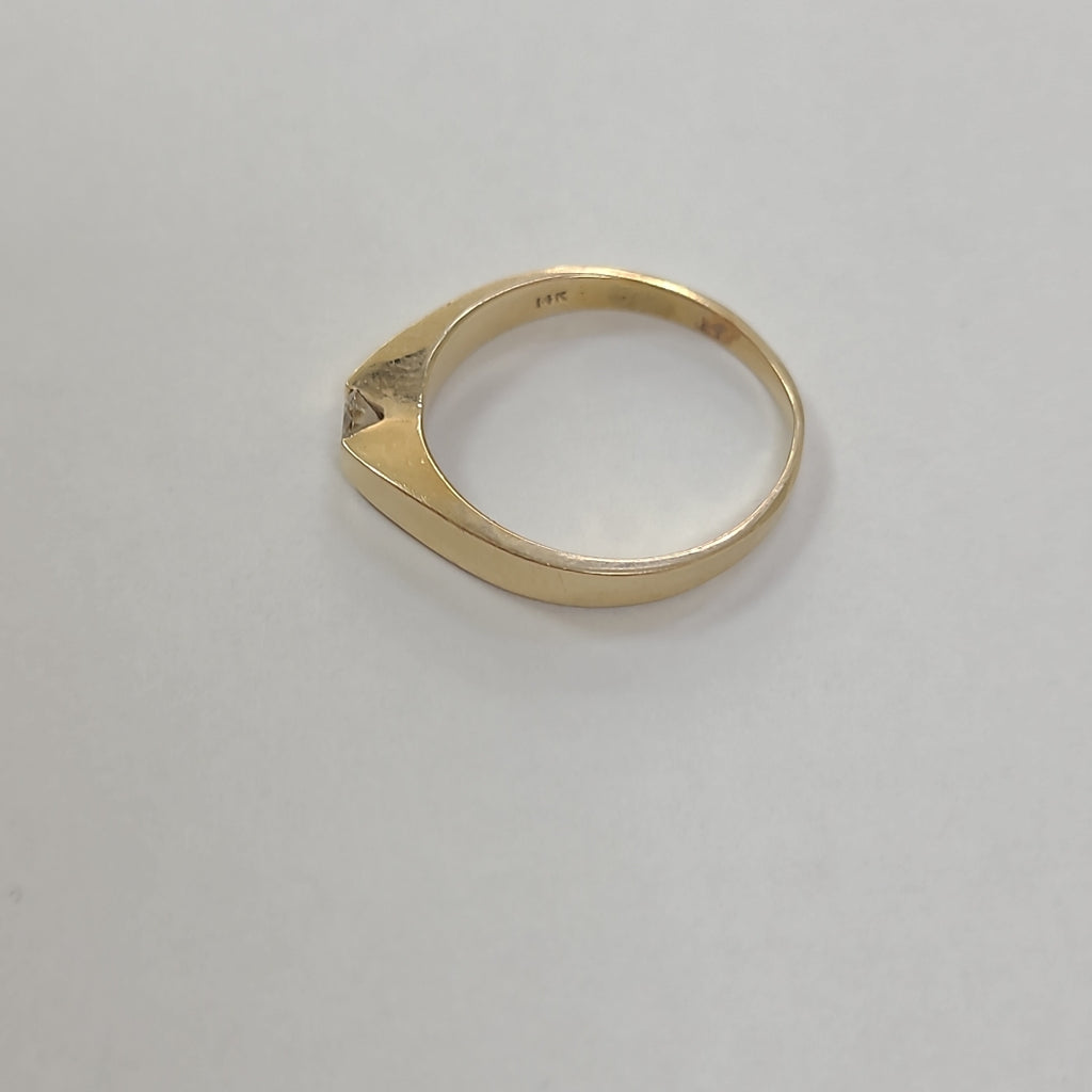 SOLITARIO ORO 14 K 2.8 GRMS (SEMINUEVO)