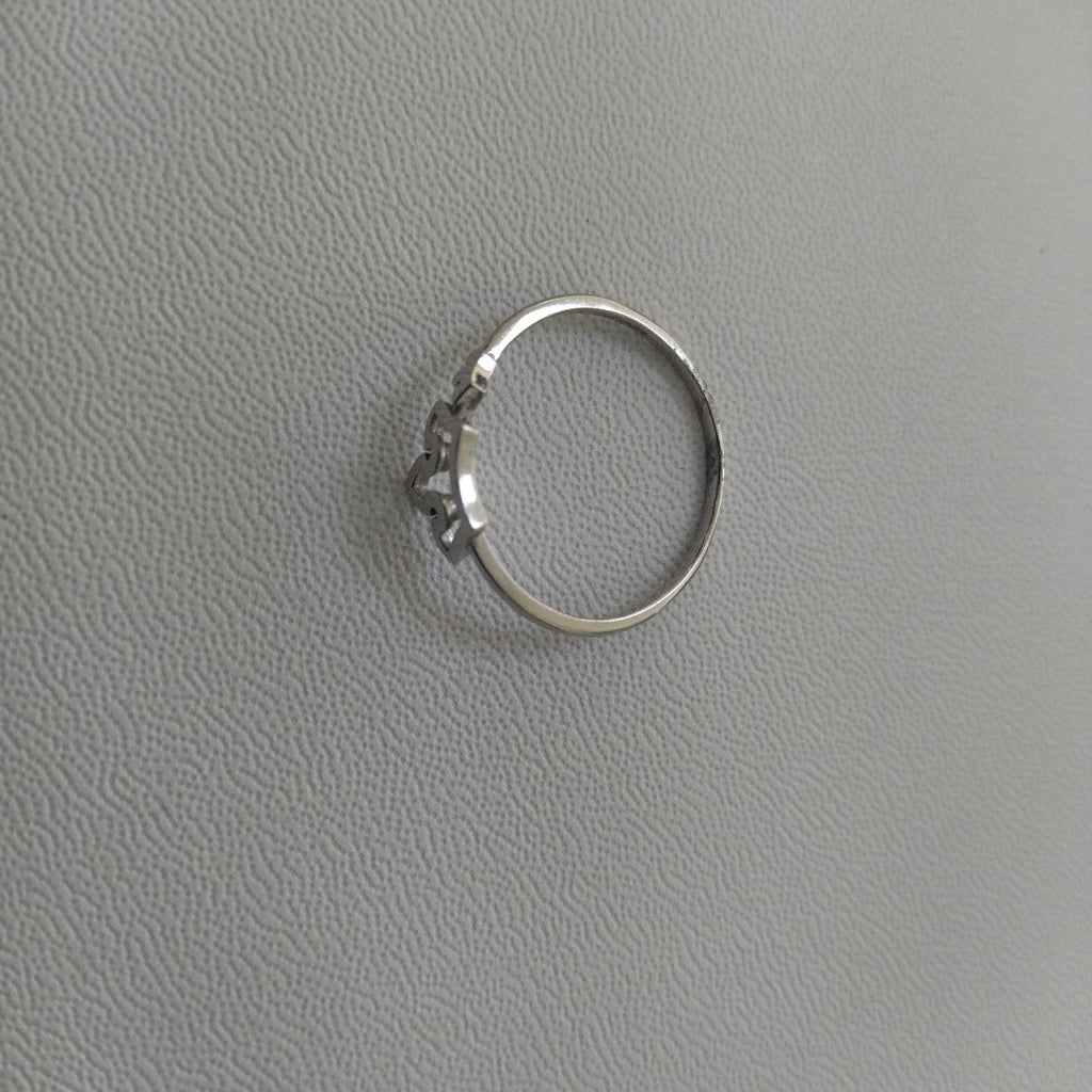 ANILLITO ORO, ORO BLANCO 14 K 1.2 GRMS (SEMINUEVO)