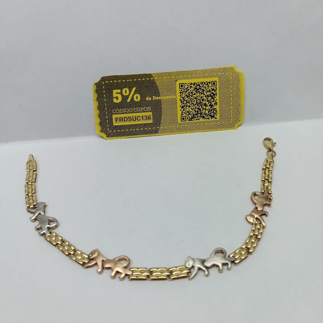 PULSERA ORO 14 K 5.9 GRMS (SEMINUEVO)
