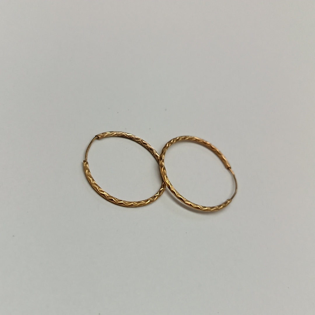 ARRACADAS PAR ORO 10 K 0,70 GRMS (SEMINUEVO)