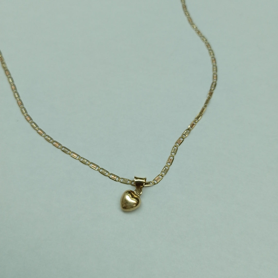 CADENA, DIJE ORO 10 K 2.4 GRMS (SEMINUEVO)