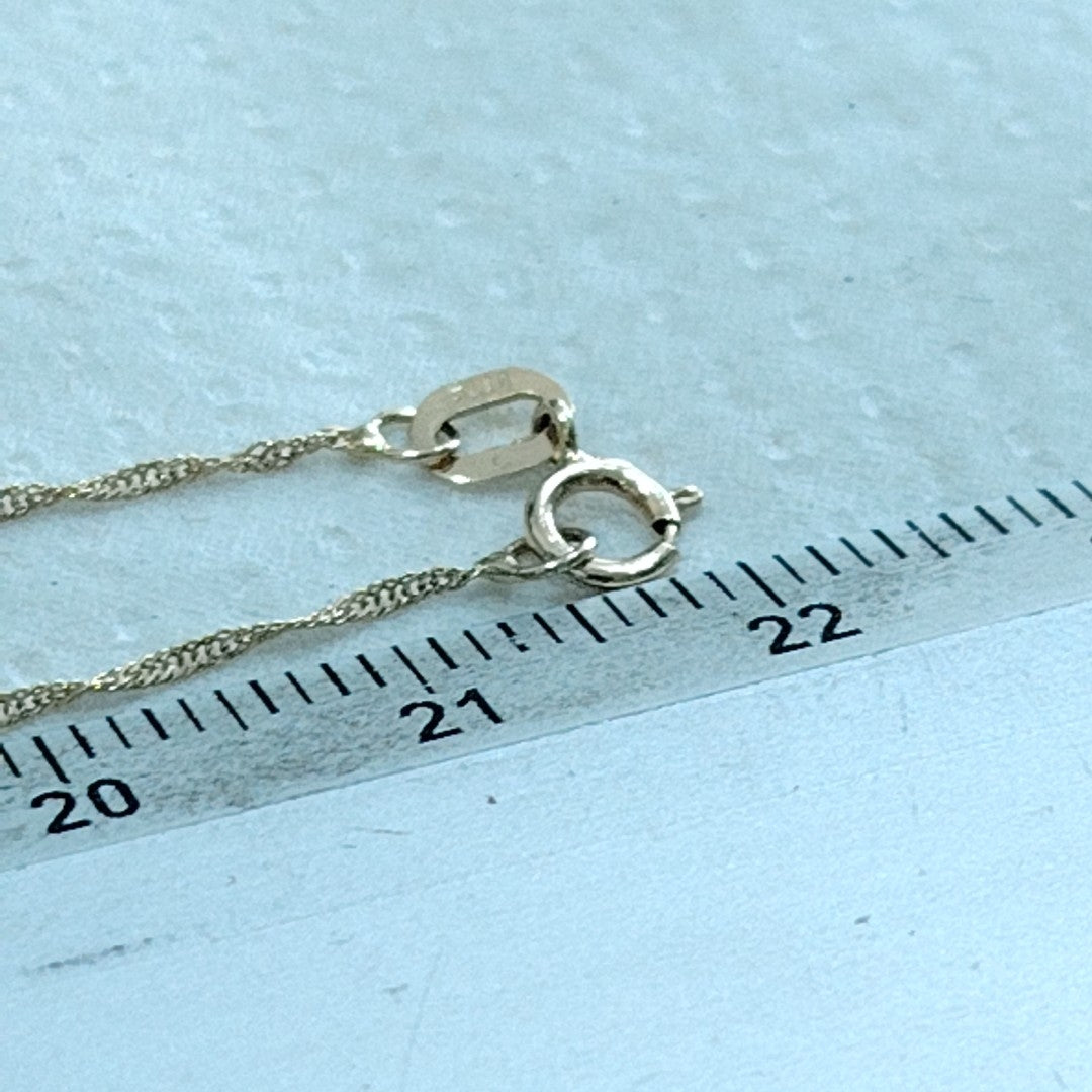 CADENA ORO 14 K 1,10 GRMS (SEMINUEVO)
