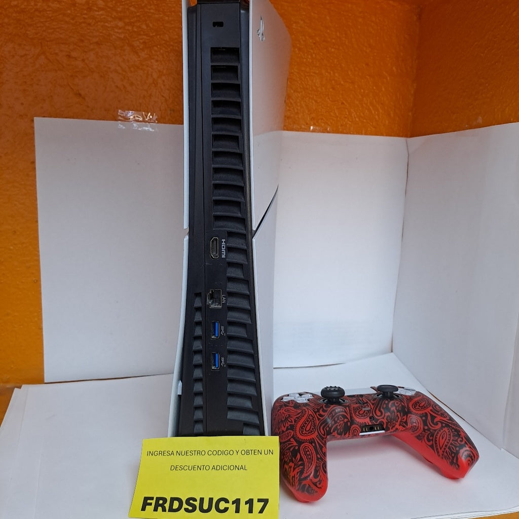 CONSOLA DE VIDEOJUEGO SONY PS5 SLIM 1 TB SSD (SEMINUEVO)