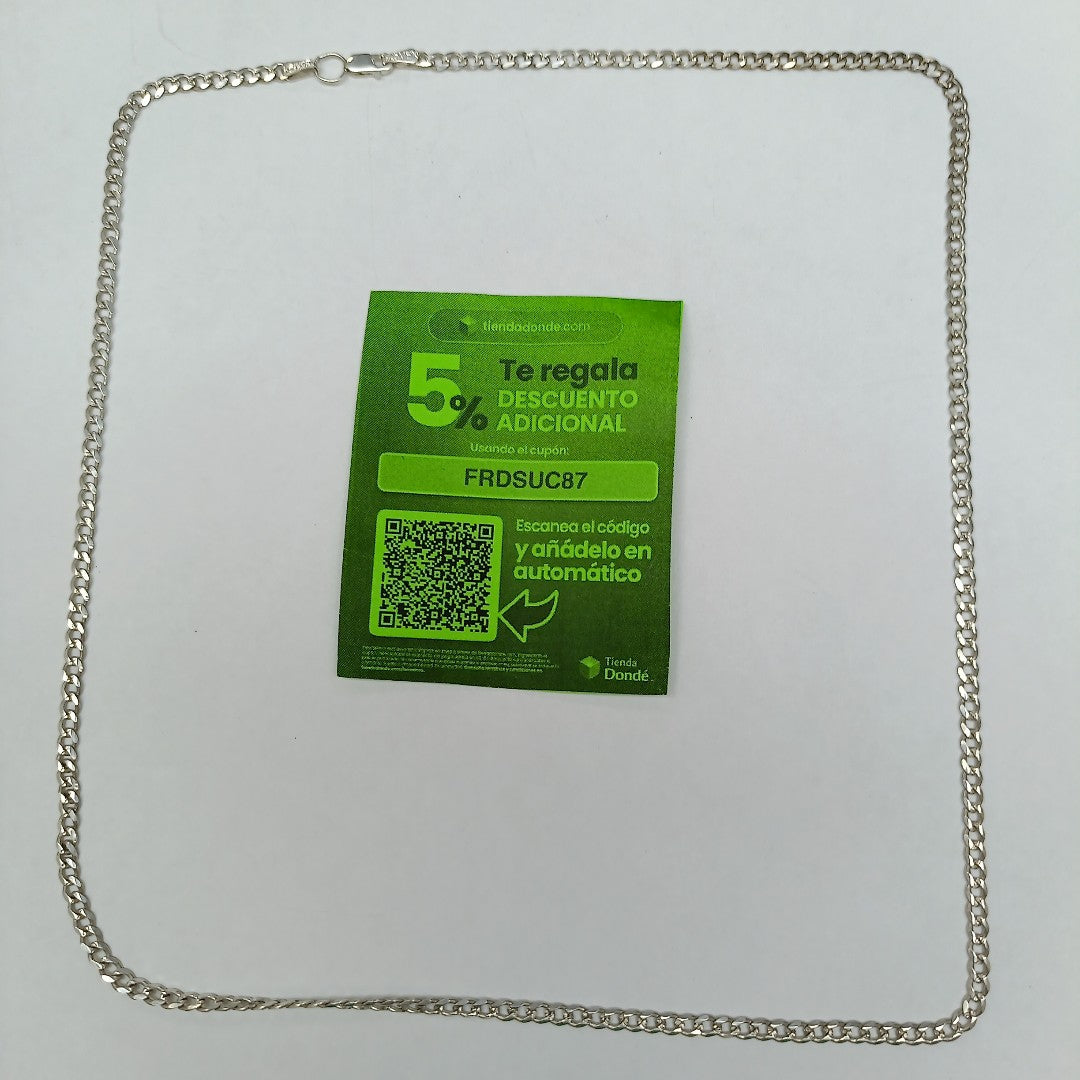 CADENA PLATA 7.8 GRMS (SEMINUEVO)