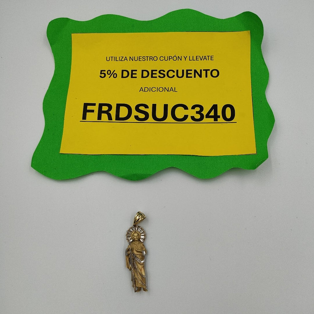 DIJE ORO,ORO COMBINADO 10 K 7,40 GRMS (SEMINUEVO)