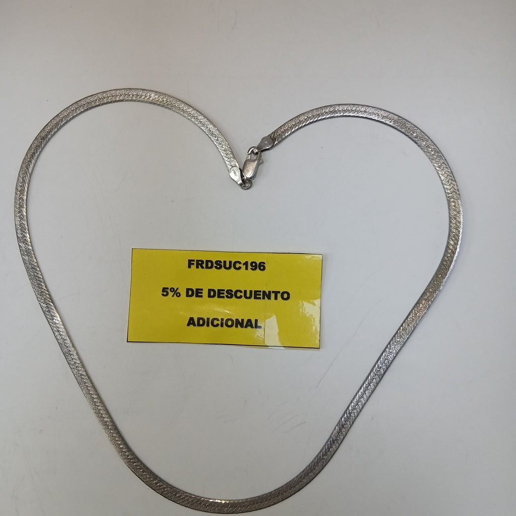 CADENA PLATA 10,60 GRMS (SEMINUEVO)