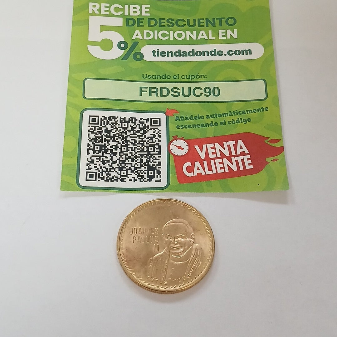 MEDALLA CONMEMORATIVA ORO 21 K 34,60 GRMS (SEMINUEVO)