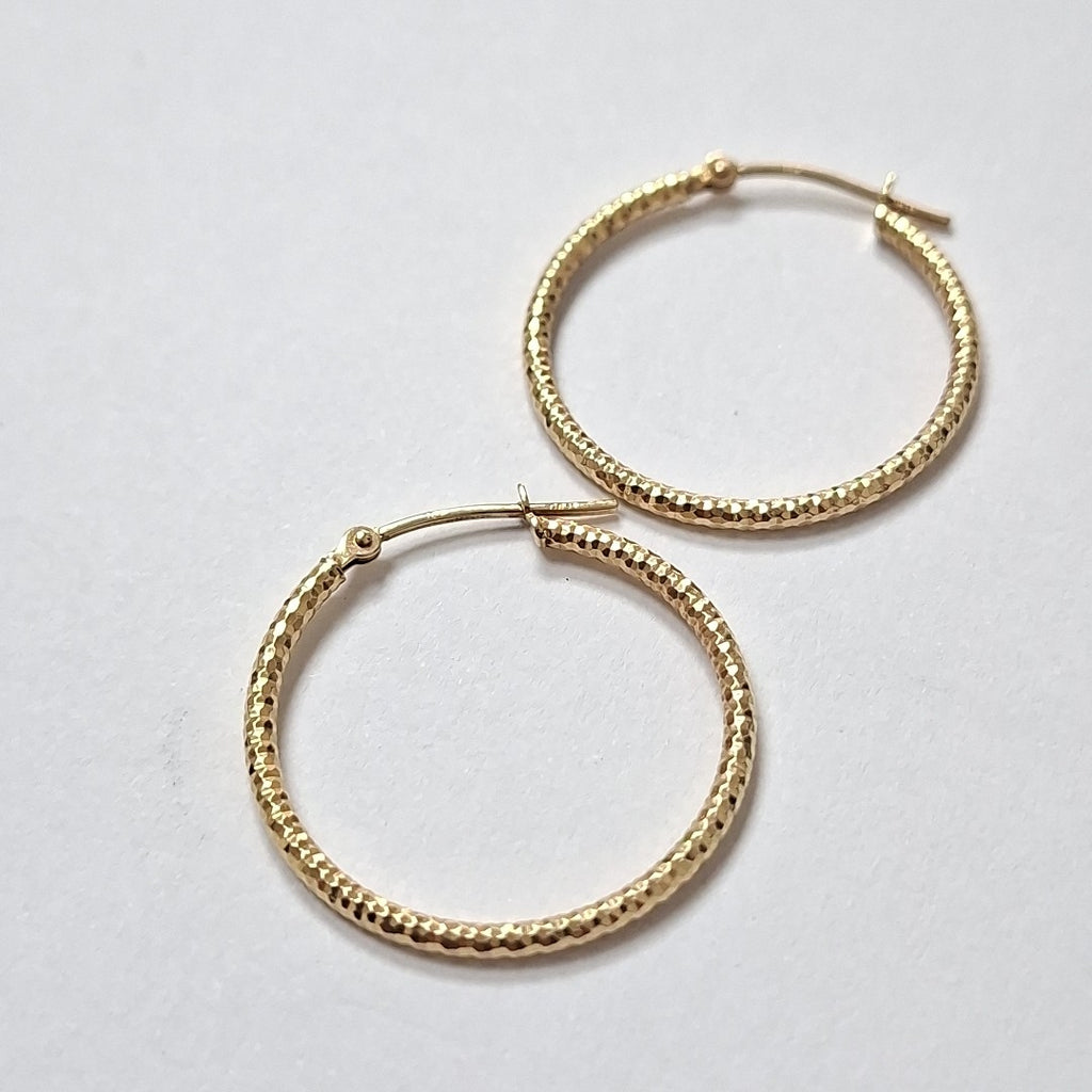 ARRACADAS PAR ORO 10 K 1.8 GRMS (SEMINUEVO)