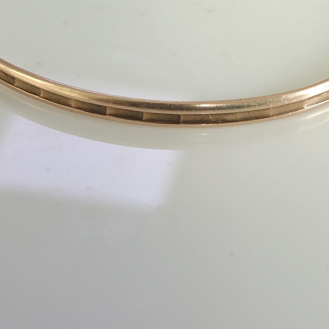 PULSERA RIGIDA ORO 8 K 5 GRMS (SEMINUEVO)