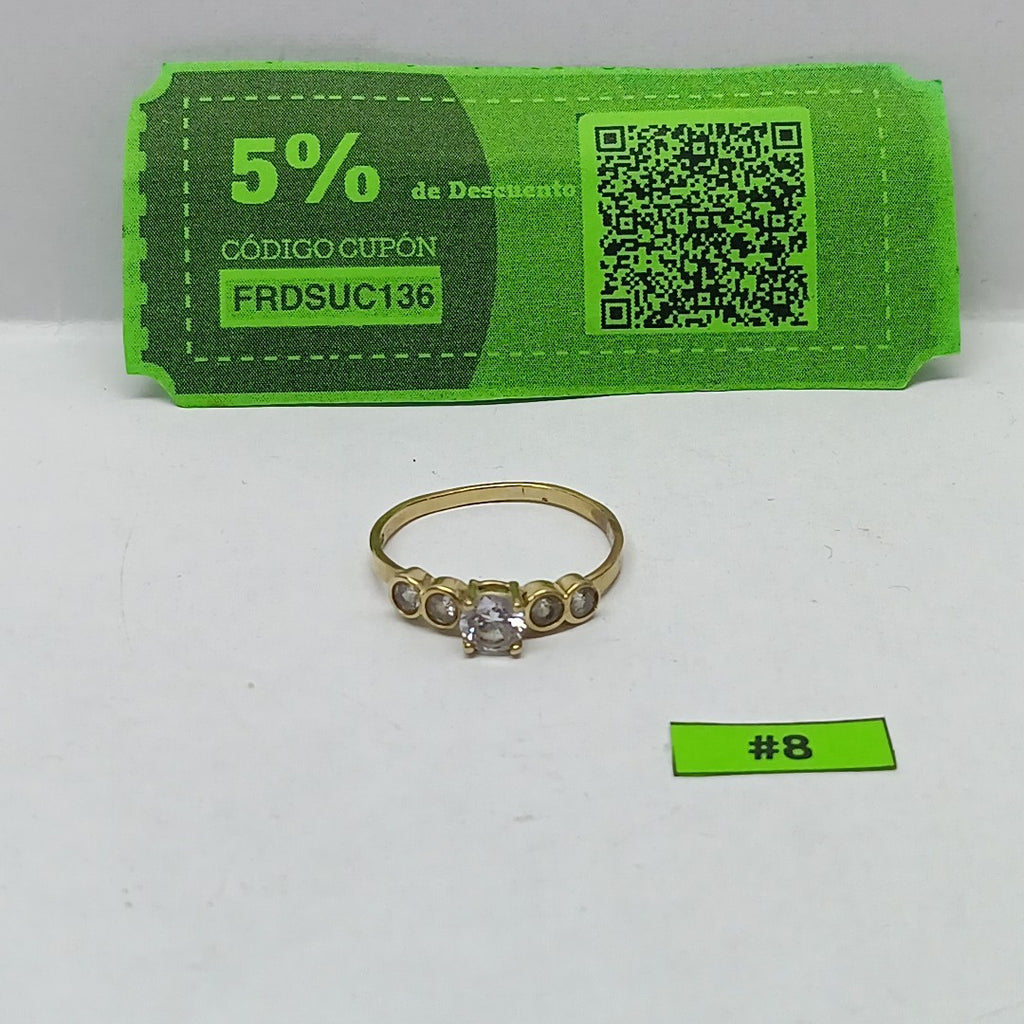 ANILLITO ORO 10 K 1.4 GRMS (SEMINUEVO)