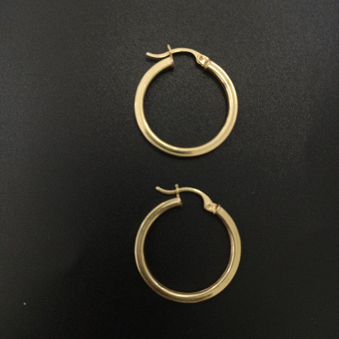 ARRACADAS PAR ORO 14 K 3 GRMS (SEMINUEVO)