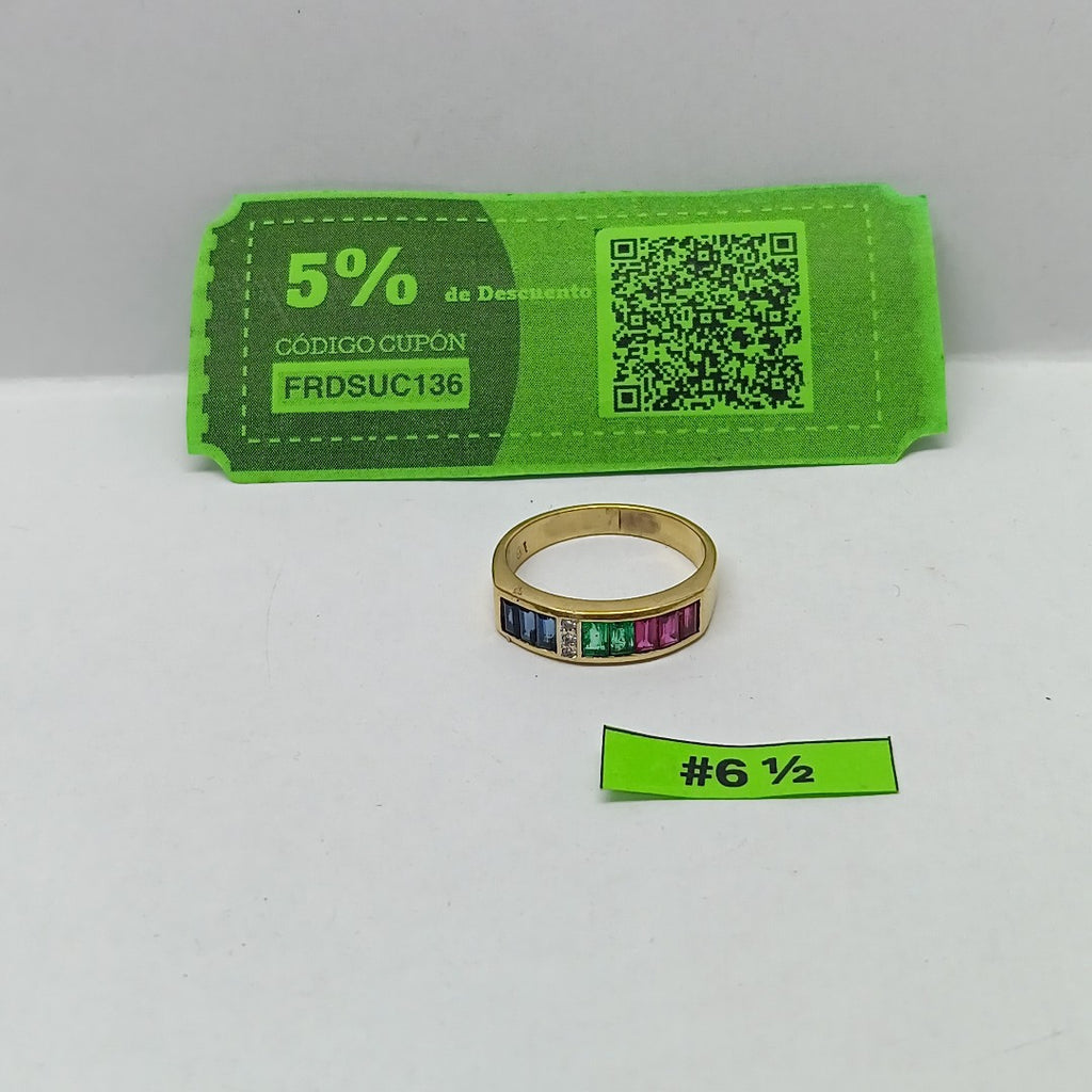 ANILLITO ORO 18 K 4.6 GRMS (SEMINUEVO)