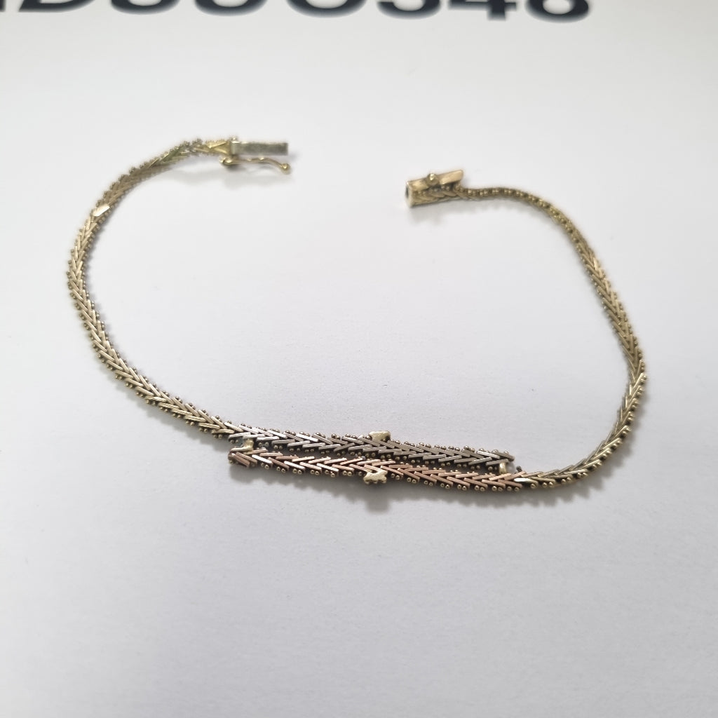 PULSERA ORO 14 K 5.9 GRMS (SEMINUEVO)