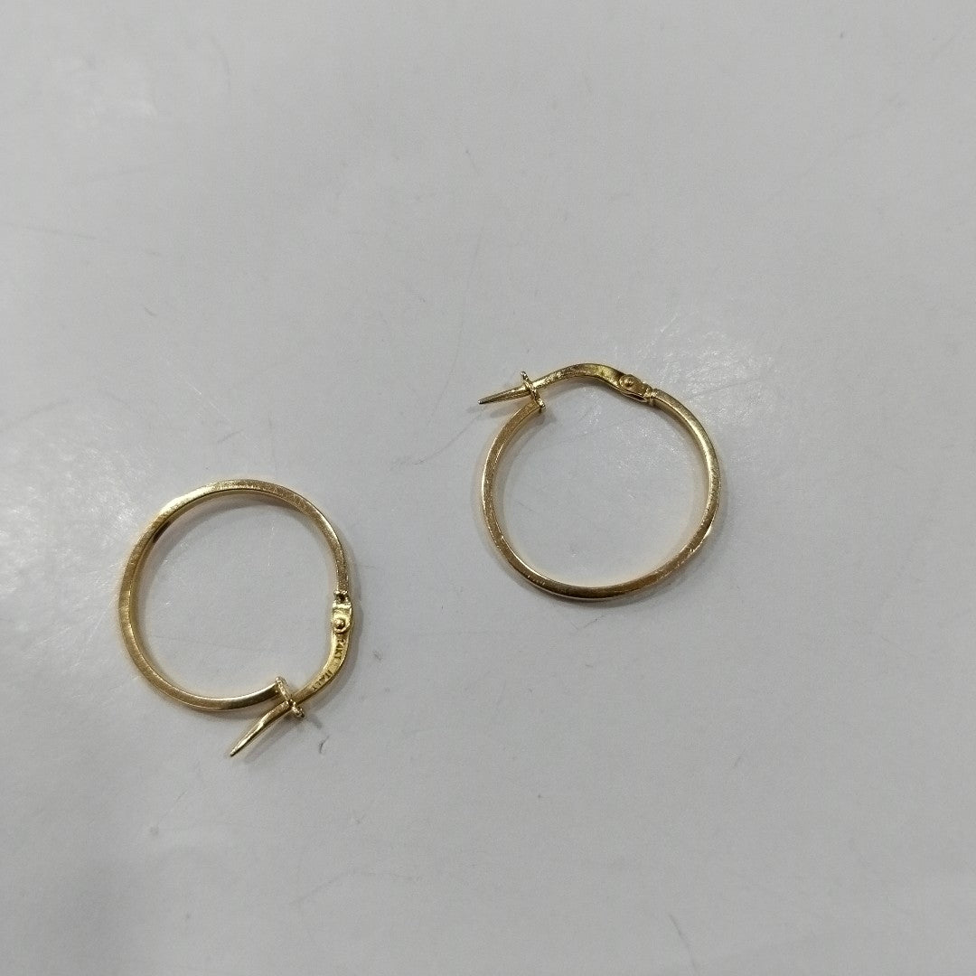 ARRACADAS PAR ORO 14 K 0.9 GRMS (SEMINUEVO)