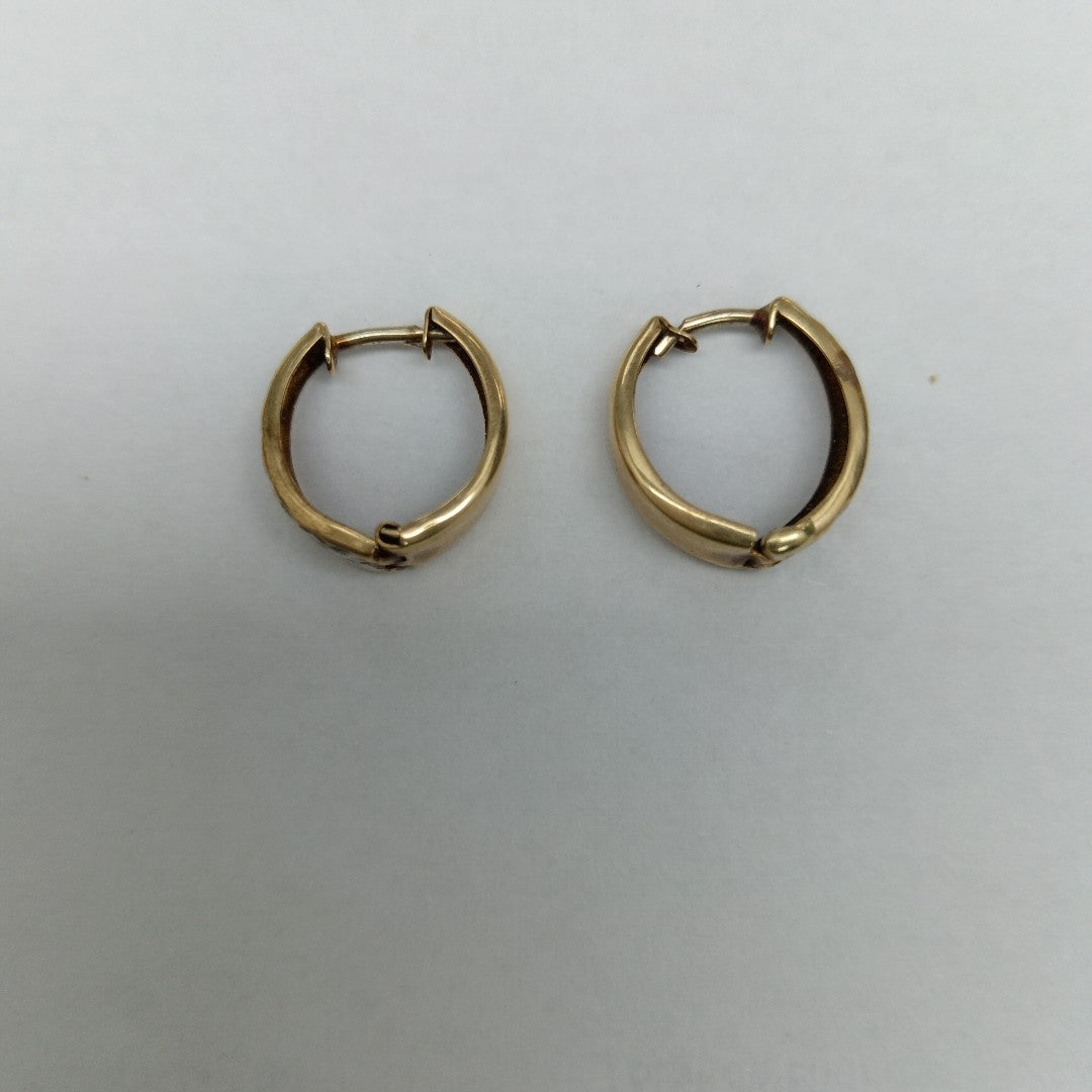 ARRACADAS PAR ORO 14 K 1.3 GRMS (SEMINUEVO)