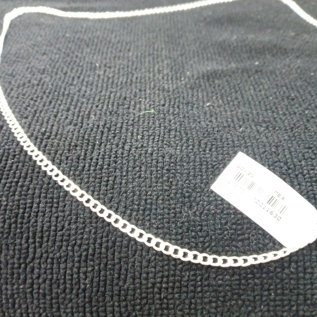 CADENA BARBADA PLATA .925 60 CM 9.42 GR (NUEVO)