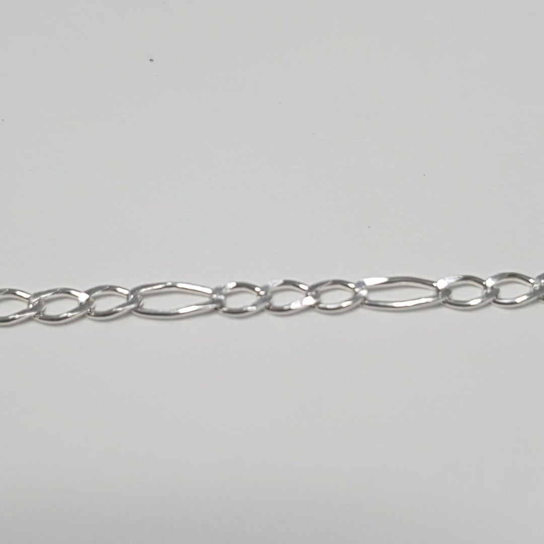 CADENA 3X1 PLATA .925 55 CM 4.33 GR (NUEVO)