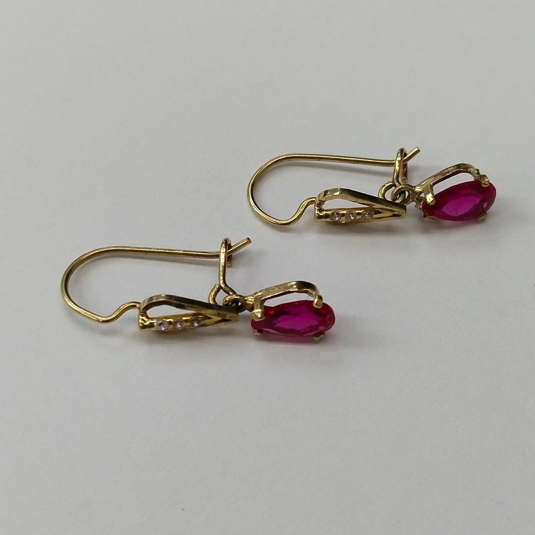 ARETES PAR ORO 10 K 1.8 GRMS (SEMINUEVO)