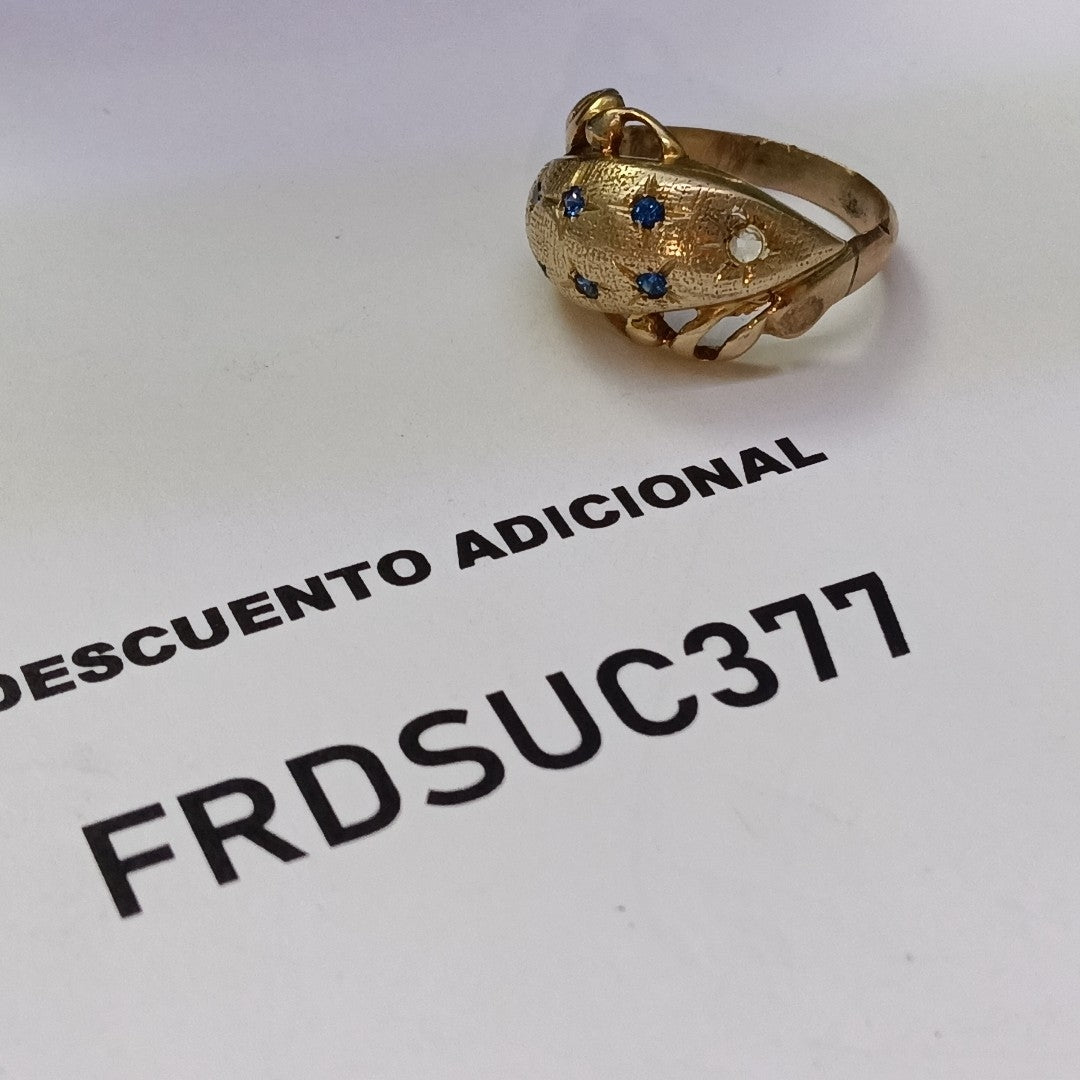 ANILLITO ORO 14 K 2.54 GRMS (SEMINUEVO)