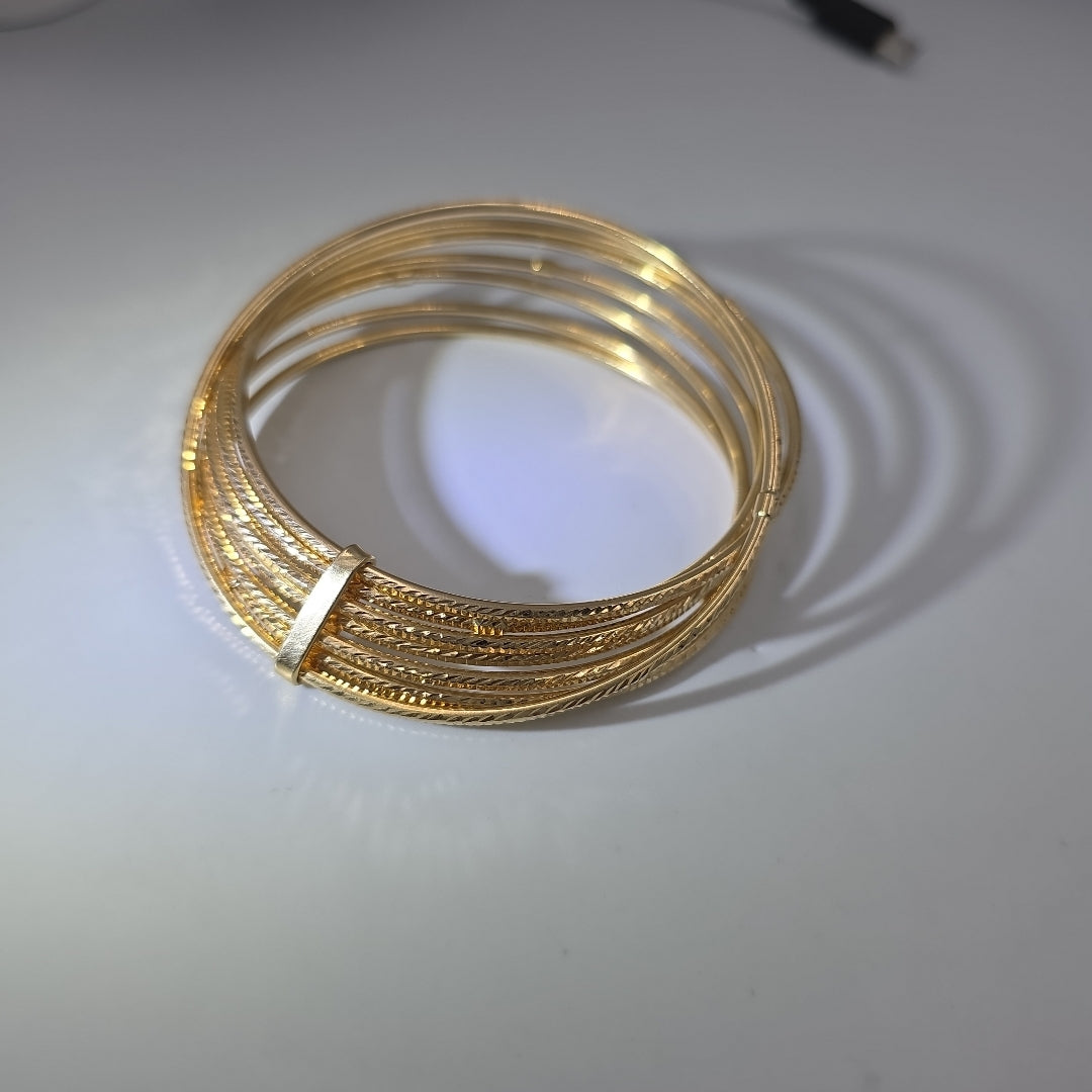 SEMANARIO DE PULSERAS ORO 14 K 16,20 GRMS (SEMINUEVO)