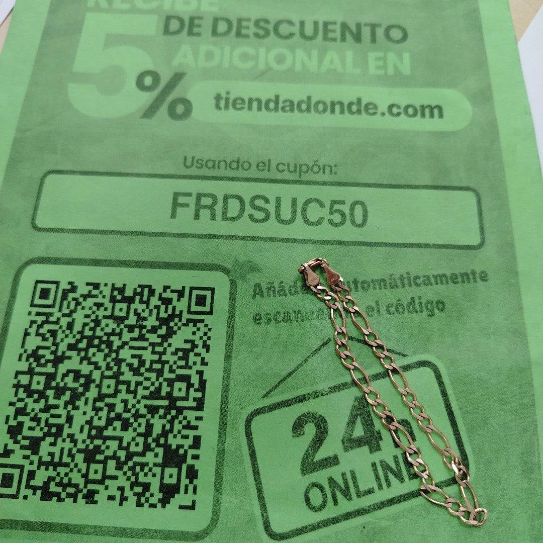 PULSERA ORO 10 K 5 GRMS (SEMINUEVO)