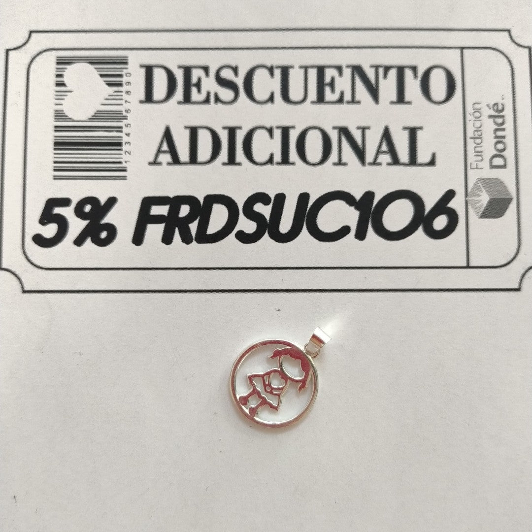 DIJE NIÑA PLATA .925 2.1 GR (NUEVO)