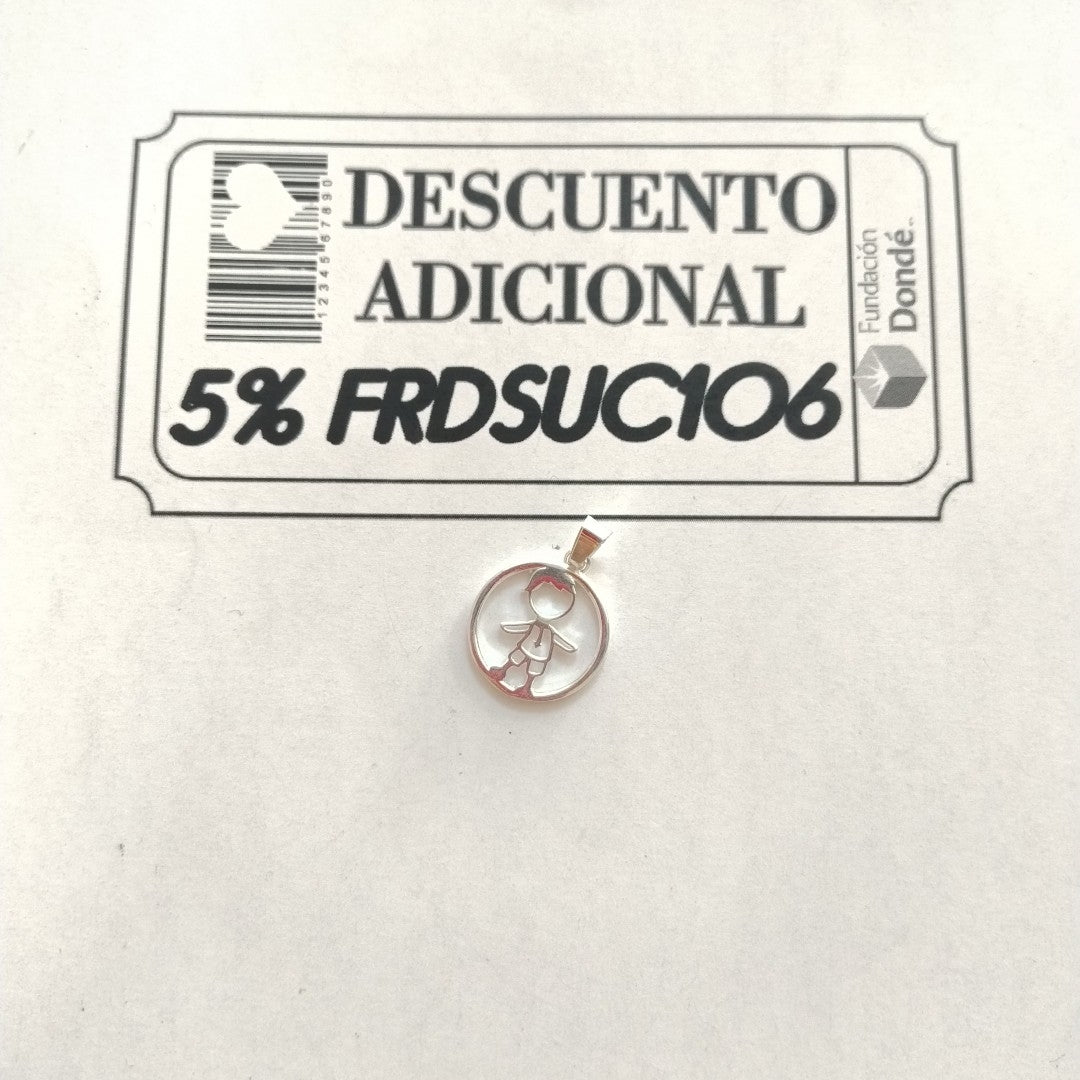 DIJE NIÑO PLATA .925 1.9 GR (NUEVO)