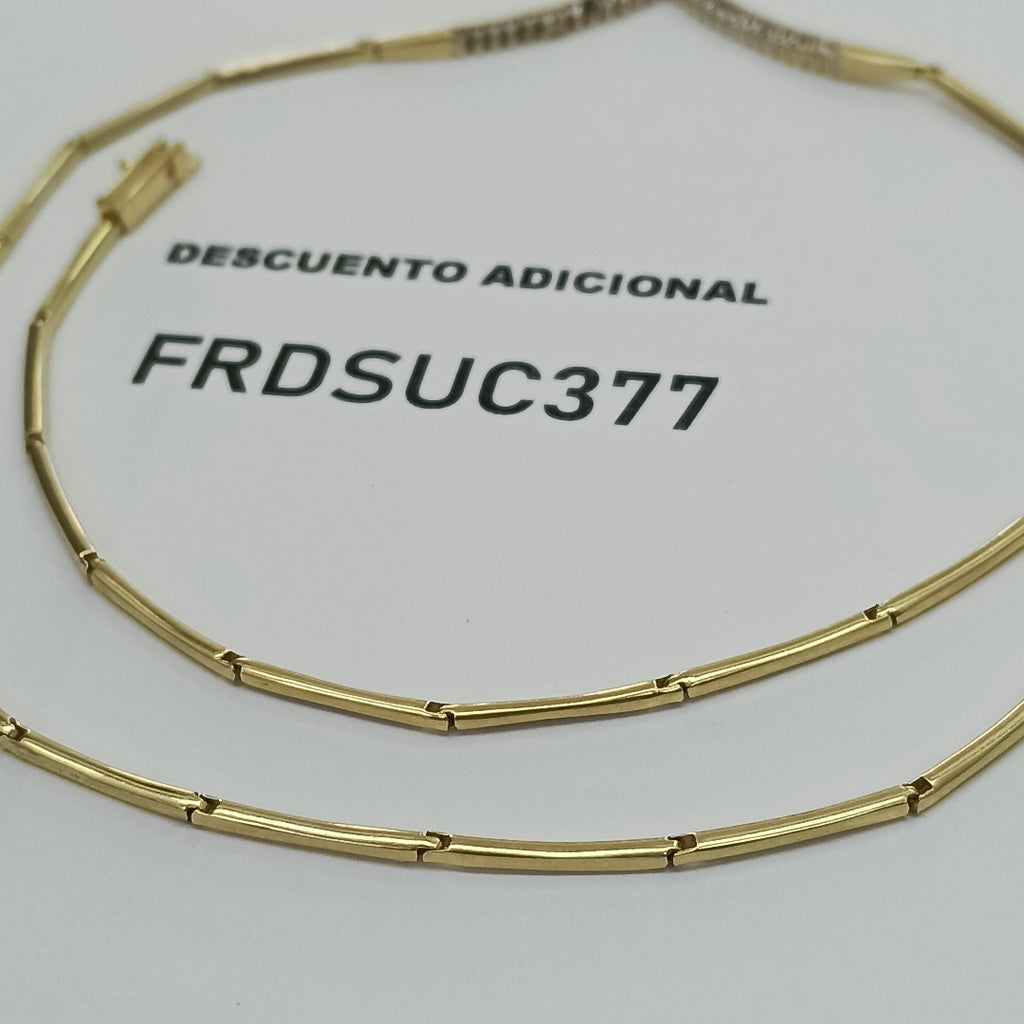 GARGANTILLA ORO 14 K 9.7 GRMS (SEMINUEVO)